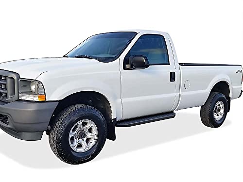 Estribos laterales acero negro para Ford F250 F350 miniatura 6