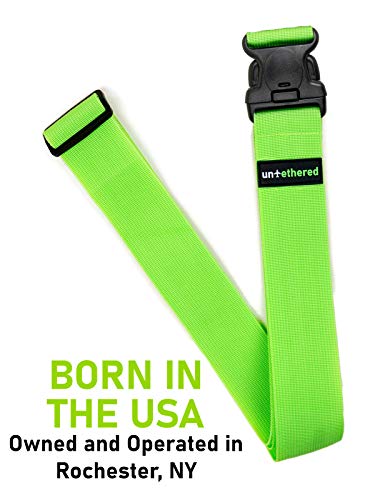 Untethered LUGGAGE STRAP GREEN 4-Pack Luggage Straps thumb #7