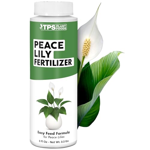 Peace Lily Fertilizer, Complete Liquid Peace Lily Plant Food, 8