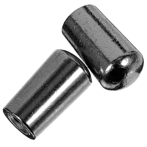 Levemolo 2個 エレキギター用 メタルトグルスイッチキャップ 耐久性ギターパーツアクセサリー プレイ向上と長寿命化対応