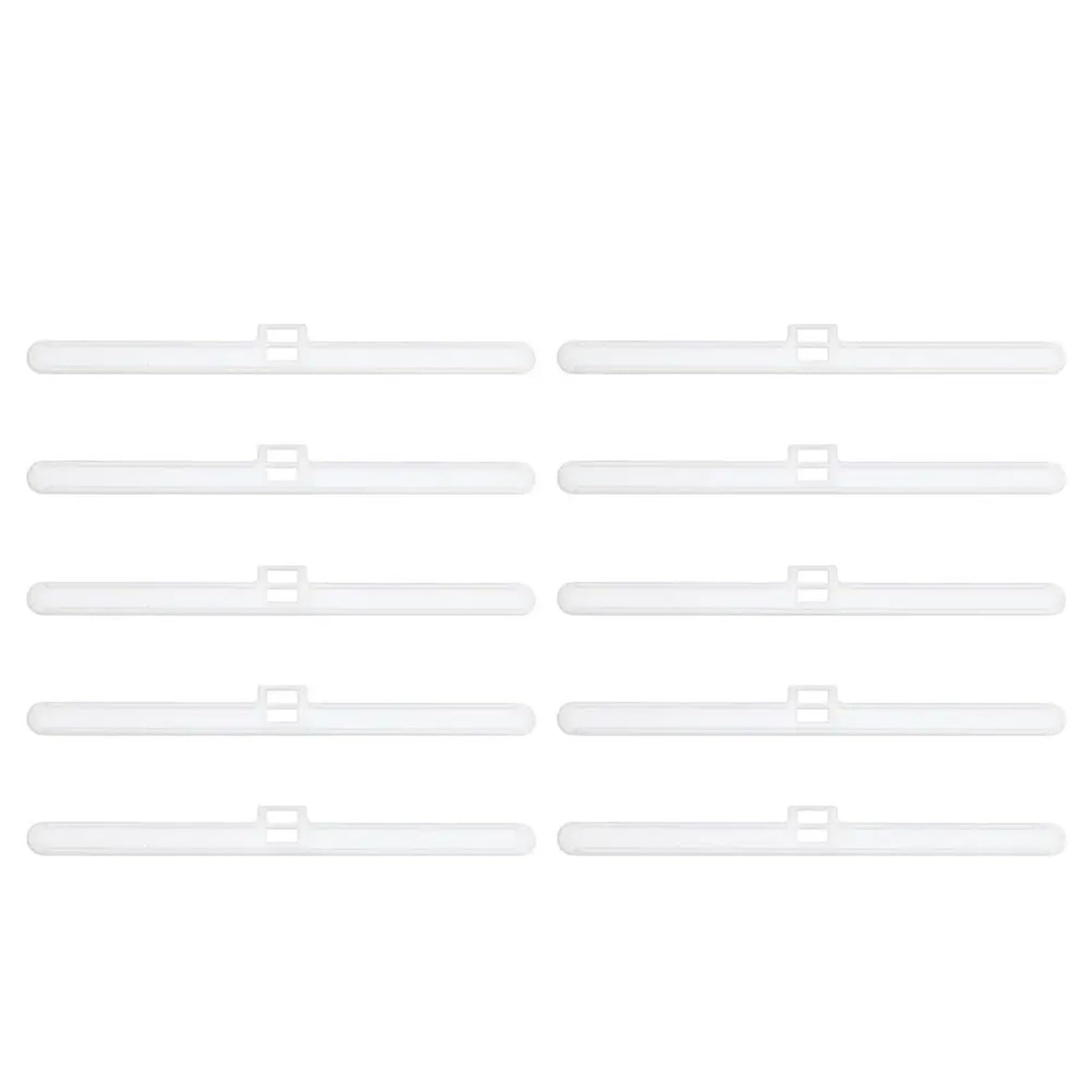 Xinglongs Vertical Blind Top Hangers 80PCs 89mm Vertical Blind Slat Hanger Chain, Replacement Repair Clips for Window(127MM)