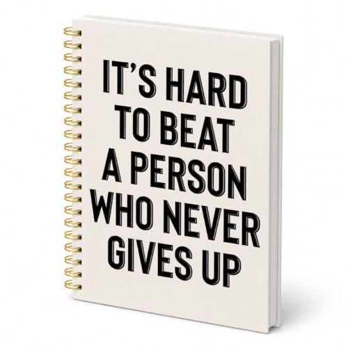 Notebook Rusenbao 772-ZSNB-NeverGivesUp ligné format A5
