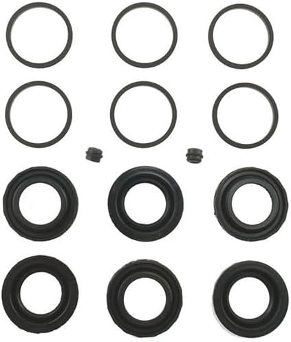 Front Disc Brake Caliper Repair Kit - Brake Caliper Rebuild Kit Replacement Arrhythmic for Volkswagen Touareg 3.0L 2011-2016, for Dodge Challenger 6.2L 2015-2019, for Dodge Challenger 6.4L 2015-2019