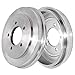 Detroit Axle - Brake Kit for Jeep Patriot Compass Dodge Avenger Chrysler Sebring Front Disc Brake Rotor Ceramic Brakes Pads Rear Brake Drums Brake Shoes Replacement : 11.57