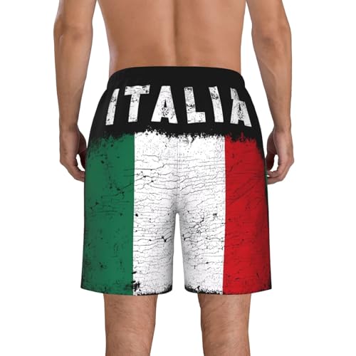 Chicago City Flag Men's Swim Trunks Beach Shorts Quick Dry Hawaiian Swimming with Pockets3