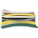Shrink Tubing, 0.25in ID, Colors, 6in, PK21