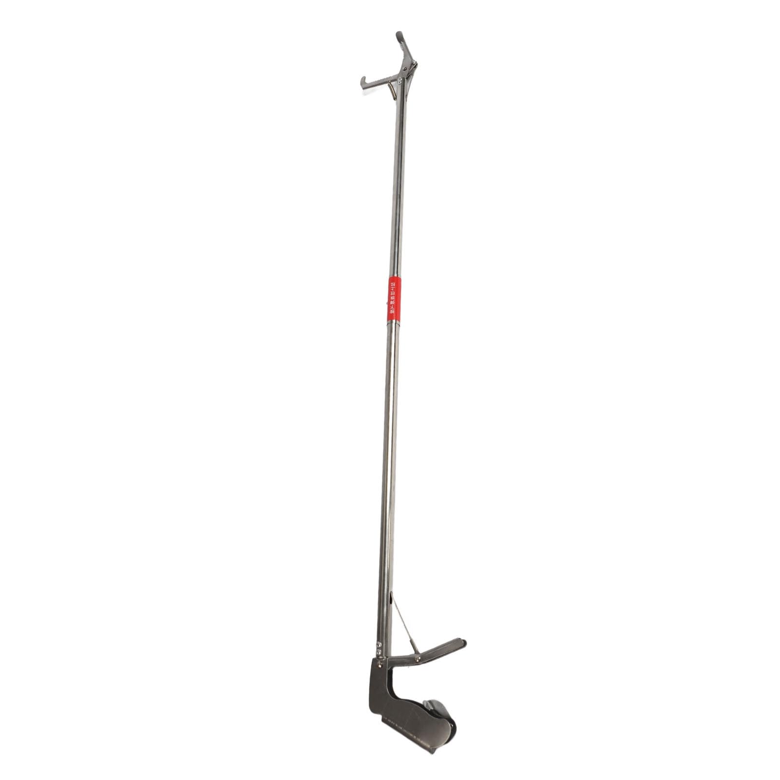 Fockety Pinza per Serpenti, Pinza per Serprenti Professionista in Acciaio Inossidabile Extra Lungo Pieghevole Rettile Grabber Rattle Snattle Catcher, Strumento di Manipolazione della Mascella a