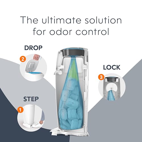 Diaper Genie BD231 Registry Gift Set | Includes Diaper Genie Complete Diaper Pail, 8 Refill Bags thumb #7