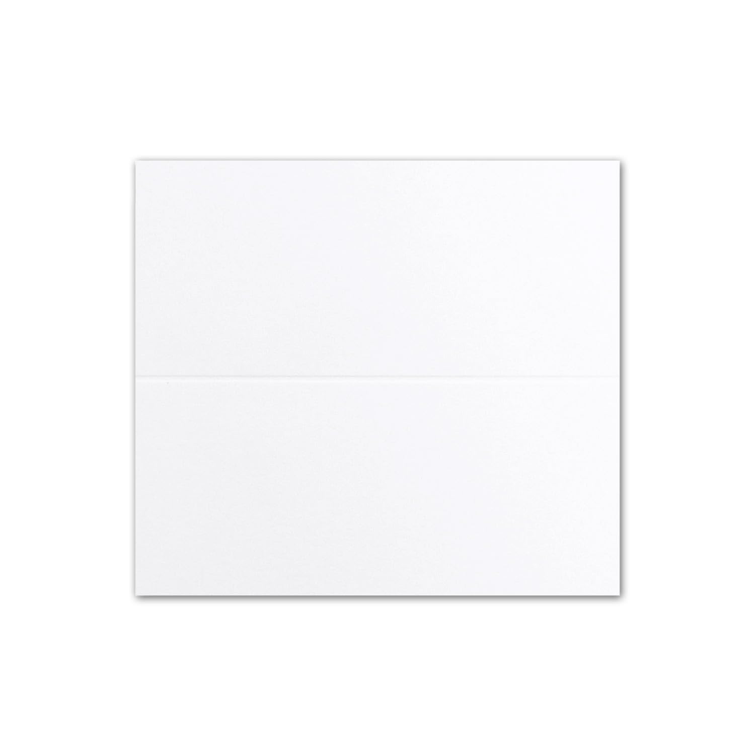 FarbenFroh by GUSTAV NEUSER 300 tarjetas de mesa en blanco nieve (blanco) – 4,5 x 10 cm – en blanco – tarjetas dobles – como tarjetas de lugar y tarjetas de nombre para bodas y fiestas