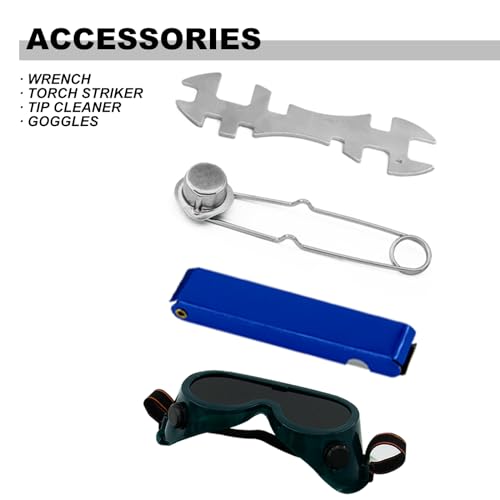 Awlolwa AWL250H-L Upgraded Oxygen & Acetylene Gas Cutting Torch And Welding Kit thumb #4