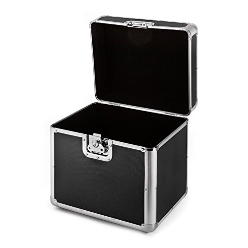 Resident DJ Zeitkapsel Valise à vinyles en aluminium pour stocker et transporter jusqu’à 70 disques (poignées de… - Les Beatles, Paul McCartney, John Lennon, RIngo Starr, George Harrison Resident DJ Zeitkapsel Valise à vinyles en aluminium pour stocker et transporter jusqu'à 70 disques (poignées de… – Image 8