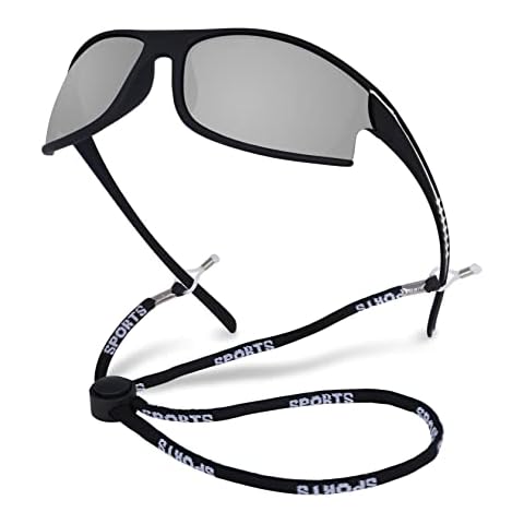 besbomig Polarized Cycling Sunglasses UV400 Protection Sport Sunglasses Bike Sunglasses for Men Women, Fashionable Eyewear Sunglasses with Lanyard, for Skiing Fishing Running Climbing Driving Golf Cover