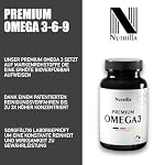 Premium Omega 3-6-9 – Mit wertvollen EPA und DHA Fettsäuren – Laborgeprüft, aufwendig aufgereinigt und aus nachhaltigem Fischfang – Bild 2