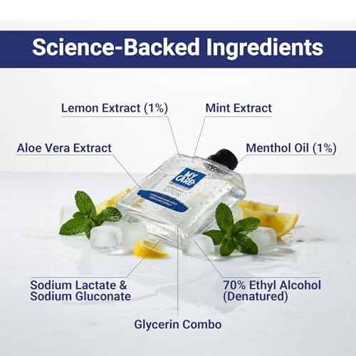 Image of After Shave Lotion,Lemon & Mint |Moisture Lock 24 hr+| Deep Cleansing &Hydrating|Strong antispetic action|Herbl Extracts|100ml