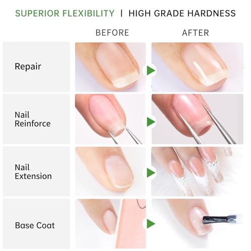 Gel Constructor y Base para Uñas Nude Pink 0.4 Fl Oz miniatura 3
