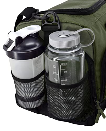 Image of Ultimate Gym Bag 2.0: The Durable Crowdsource Designed Duffel Bag with 10 Optimal Compartments Including Water Resistant Pouch