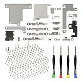 Compatibility: The complete full screws and internal metal bracket set Compatible with iPhone XR - Models: A1984, A2105, A2106, A2108), Not compatible with other models. Please check the phone models before making a purchase. Inner Accessories: The p...