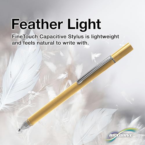 Image of BoxWave Stylus Pen Compatible with Nintendo Switch - FineTouch Capacitive Stylus, Super Precise Stylus Pen - Champagne Gold