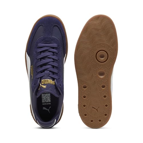 Image of PUMA | Club II Era Sneakers | Deep Plum-White | 8UK