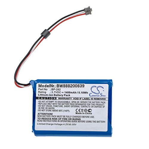 vhbw Akku kompatibel mit Icom IC-M25 Funkgerät, Walkie Talkie (1400 mAh, 3,7 V, Li-Ion)