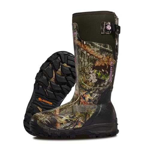 LaCrosse Women's 376031 Alphaburly Pro 15' 1600G Hunting Boot, Mossy Oak Break-Up Country - 8 M