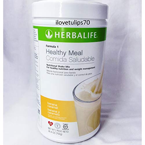 Herbalife Formula 1 Healthy Meal Nutritional Shake Mix: Banana Caramel 750 g