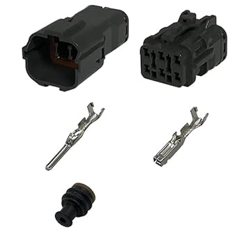 BTSコネクタ 5極 250V7A 6個セット Amazon | 矢崎総業 070型 SWP 防水 6極 カプラー・端子セット