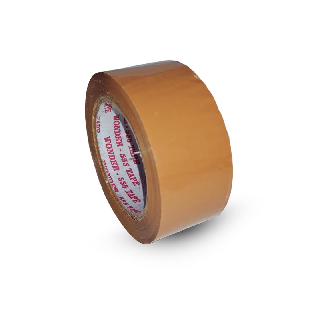 Brown BOPP Self-Adhesive Tape Roll, 2 Inches Wide x 150 Meters Long, Ideal for Packaging and Sealing (2-Inch, Brown, Pack of 1)
