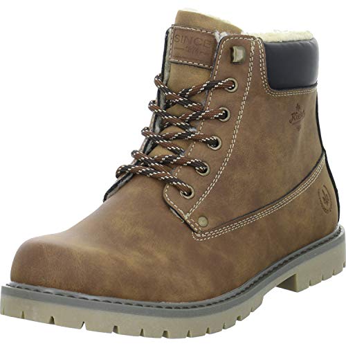 Rieker Herrenschuhe Stiefel Schnürer Stiefel Braun Freizeit,...