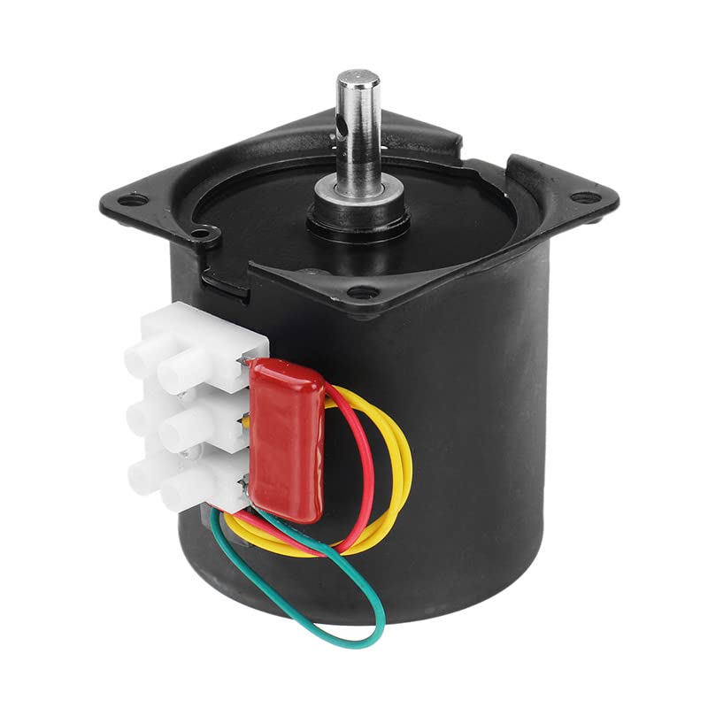 Davitu DC Motor - Machifit 60KTYZ 220V 2.5/5/10/15/20/30/50/60/80/110rpm Permanent Magnetic Electric Synchronous Motor 14W Permanent Magnet Motor - (Speed(RPM): 60rpm)