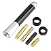 Produktbild Auto Ersatz Antenne Antenne Radio Antenne Schraube 3 Zoll Carbon Fiber Universal Modifikation (Silber)
