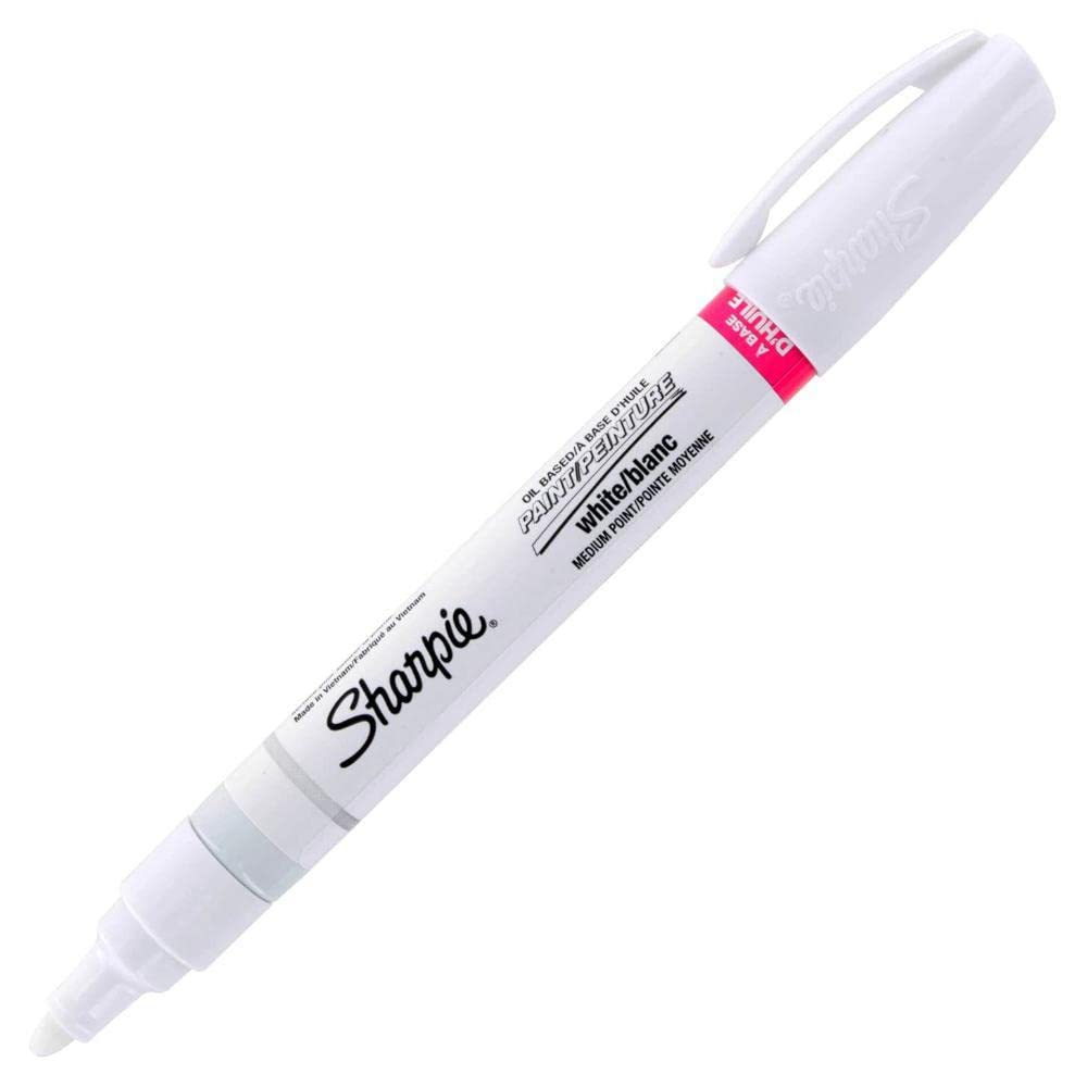 SharpieOil-Based Paint Marker, Fine, White