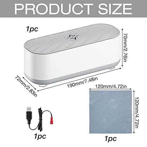 AVCXEC Pulitore ad Ultrasuoni, 45KHz Detergente