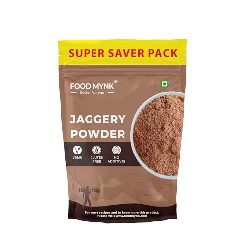 Image of Food Mynk Jaggery Powder (4Kg) | Jaggery Powder Organic | Nattu Sakkarai | Bellam Powder | Sugarcane Jaggery Powder (4Kg)
