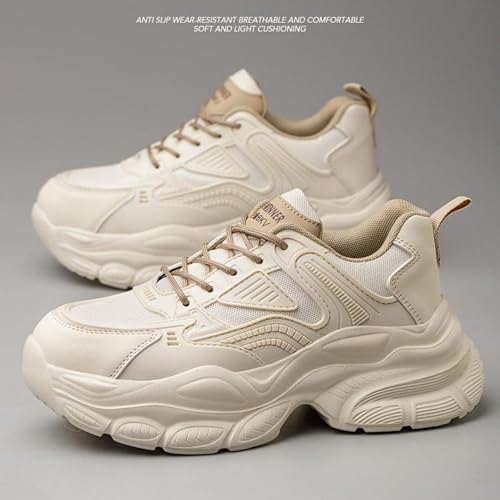 Women's Plastic Steel Toe Safety Shoes Puncture Proof Lace-Up Outdoor Sneakers2