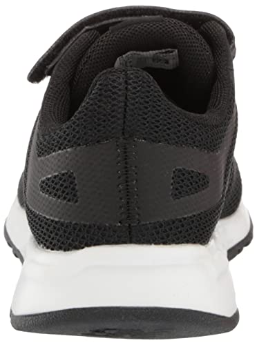 New Balance Kid's 455 V2 Hook And Loop Running Shoe, Black/White, 1 Wide Little Kid #TOP2