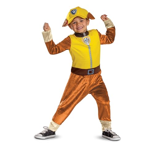 Disfraz completo Paw Patrol Rubble para bebé miniatura 1
