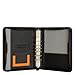 FranklinCovey - Astra Simulated Leather Zipper Binder (Classic, Orange)