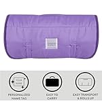 Super Soft Plush Toddler Quilted Nap Mat with Built in Blanket and Pillow - Image 4