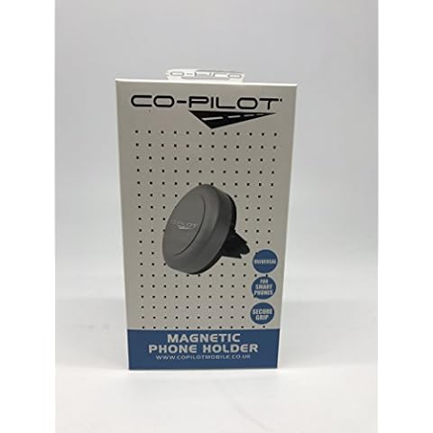 Co-Pilot CPCE9 Magnetic Phone Holder for Smartphones-Universal, Secure Grip Cover