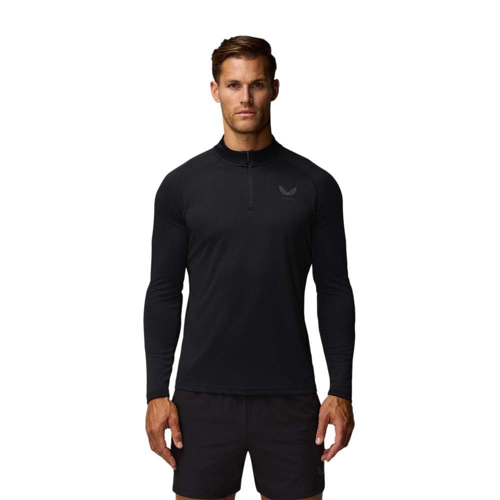 Castore Men's Black Adapt Half Zip Sweatshirt Xl