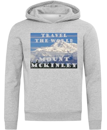 Sweat Alaska coton mélangé pour éviter le froid en voyage gris confortable
