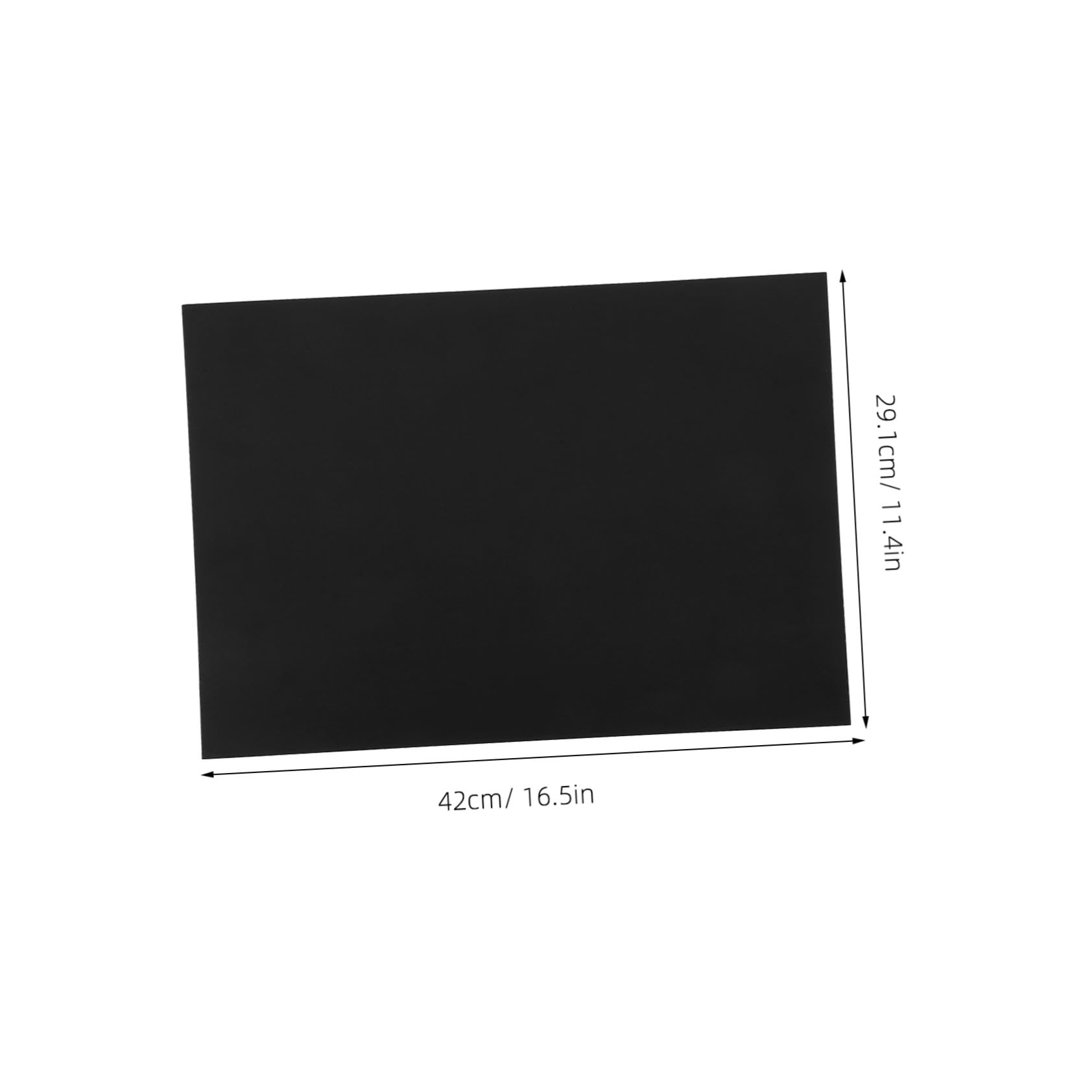50 feuilles Papier Cartonné Créatif Noir Papier Artisanal DIY pour Peinture et Création Matériel Léger et Pratique pour Loisirs Créatifs