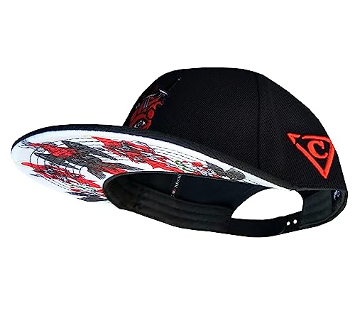 Image of Capiche [99+ Variations Snapback Cap Men's Cap - Baseball - Hat - Art - Unisex - Visor - Men - One Size - Tattoo - Men - Women