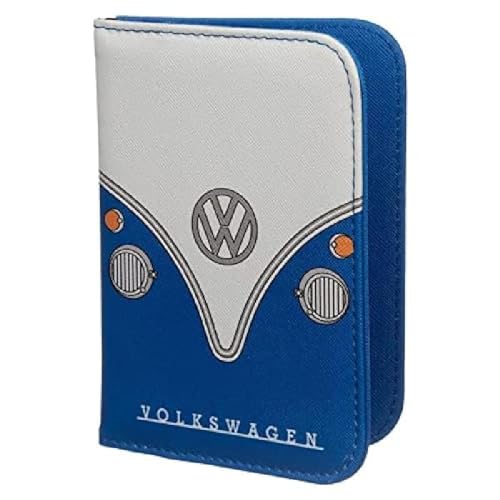 Puckator LUT30 Volkswagen VW T1   Juego de portaportes y Etiquetas para Equipaje