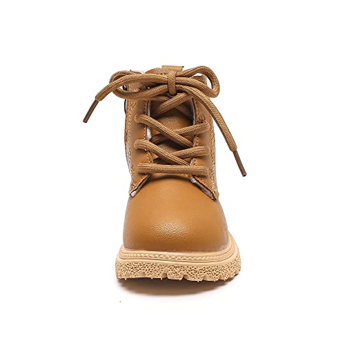 Komfyea Boys And Girls Lace Up Casual Outdoor Hiking Ankle Boots(Toddler/Little Kids)3
