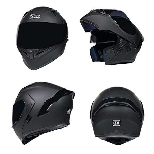 Casque moto modulable double visière contre l'éblouissement - 2