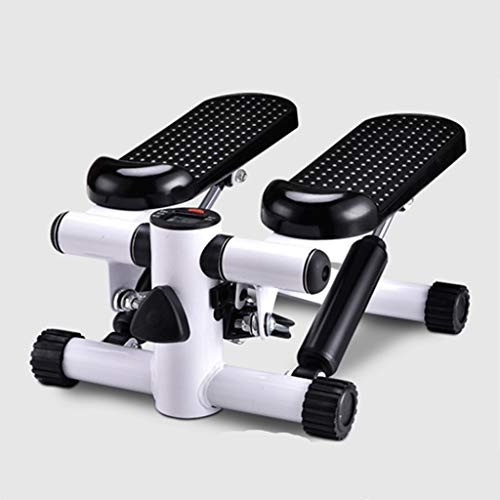 YFSPORTS Stepper Home Mute Máquina de pie multifunción hidráulica Máquina de torsión Máquina de Adelgazamiento Que Adelgaza Equipos de Fitness (Blanco)