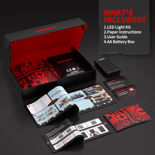 Image of BRIKSMAX 2.0 Light Kit for Lego-76444 Diagon Alley Wizarding Shops -Innovative Led Lighting Kit Compatible with Lego Harry Potter Building Set- Not Included Lego Set