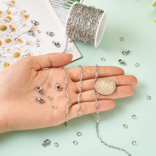 Chaînes trombones pour création de bijoux faits main à la maison - 5